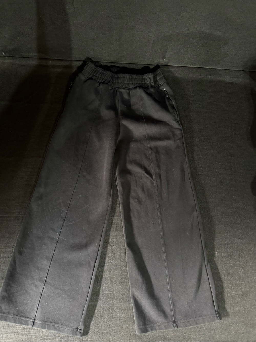 Old Navy Black Kids Wide-Leg Jogger Pants